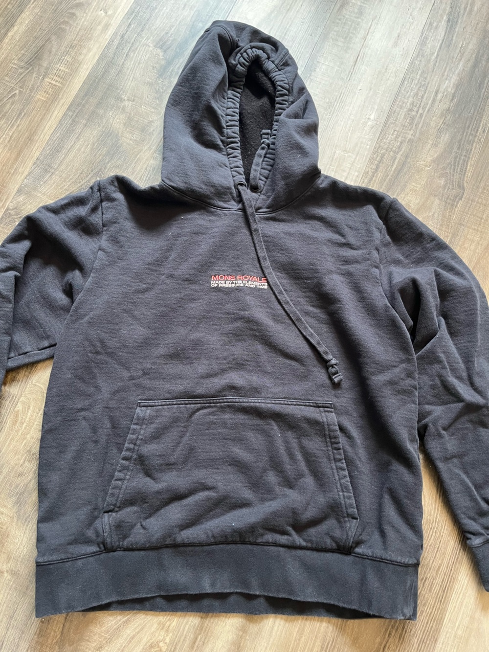 Mons Royale merino women’s hoodie size m